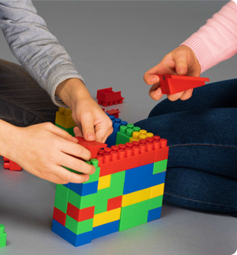 crianças lego